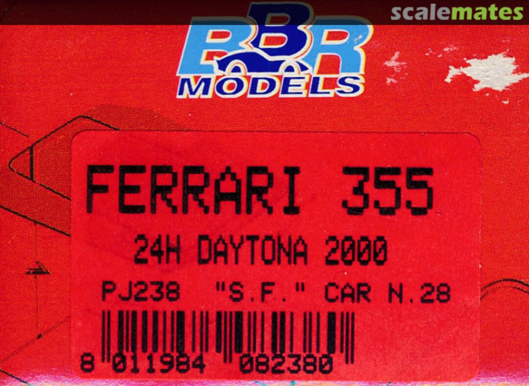 Boxart Ferrari 355 "S.F." PJ238 Project 43 Boxart Ferrari 355 "S.F." PJ238 Project 43