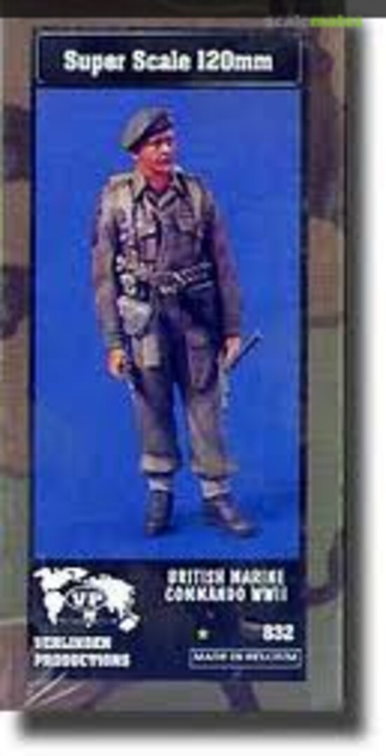 Boxart British Marine Commando 832 Verlinden Productions