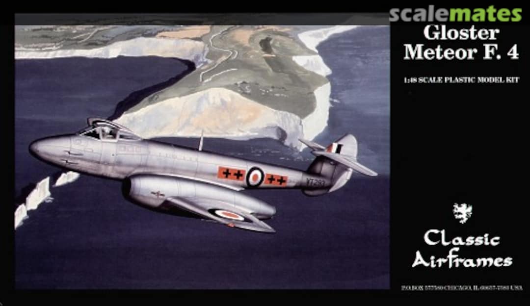 Boxart Gloster Meteor F.4 477 Classic Airframes Boxart Gloster Meteor F.4 477 Classic Airframes