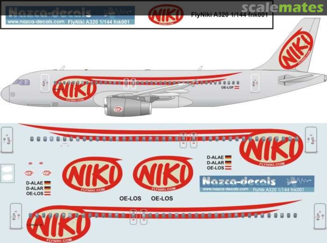 Boxart Airbus A321-231, A320-232 FNK001 Nazca decals Boxart Airbus A321-231, A320-232 FNK001 Nazca decals