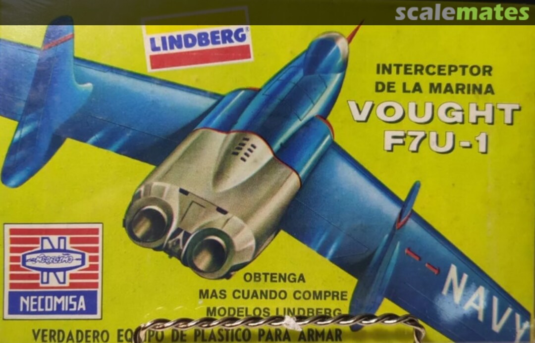 Boxart Vought F7U-1 427 Lindberg/Necomisa