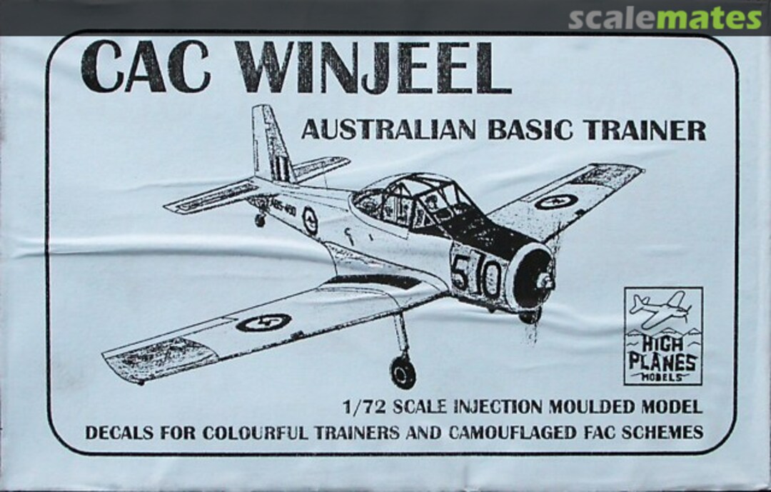 Boxart CAC WINJEEL 72020 High Planes Models Boxart CAC WINJEEL 72020 High Planes Models