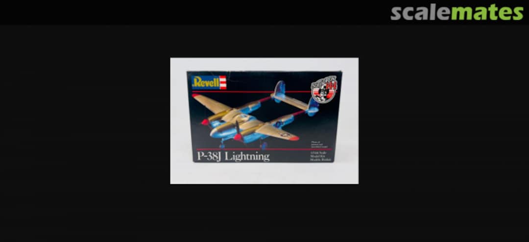 Boxart P-38J Lightning 1037 Revell Boxart P-38J Lightning 1037 Revell