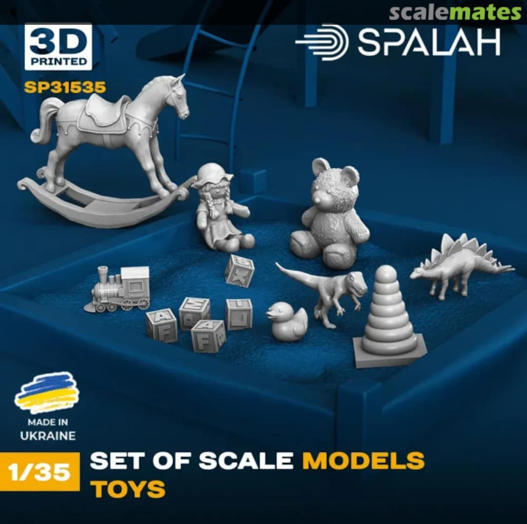 Boxart Set of Scale Models Toys 31535 Spalah Boxart Set of Scale Models Toys 31535 Spalah