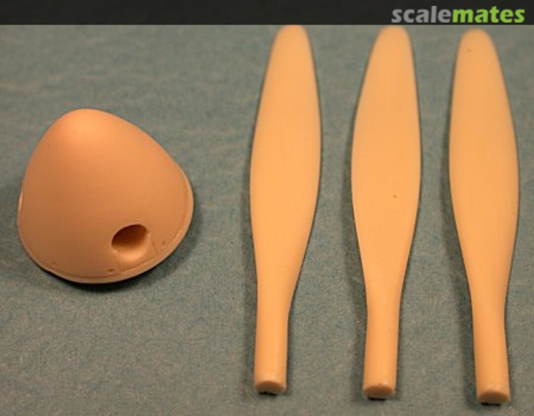 Boxart Supermarine Spitfire Mk I/II/V De Havilland 3-Blade Prop & Spinn 48112 Ultracast