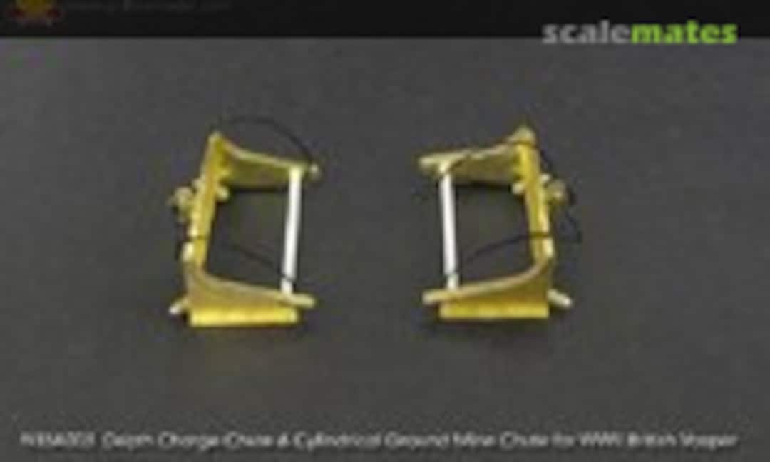 1:35 Vosper Depth Charge Chute & Cylindrical Ground Mine Chute (Griffon Model N35A003) N35A003