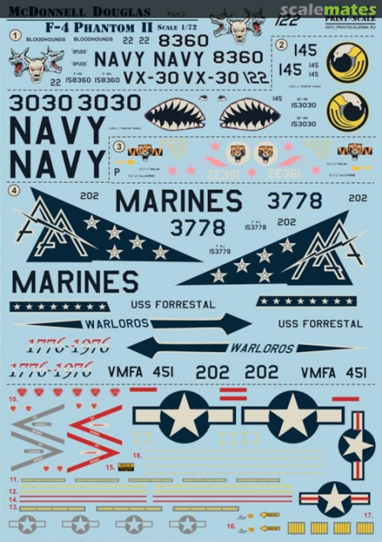 Boxart McDonnell Douglas F-4 Phantom II 72-059 Print Scale Boxart McDonnell Douglas F-4 Phantom II 72-059 Print Scale