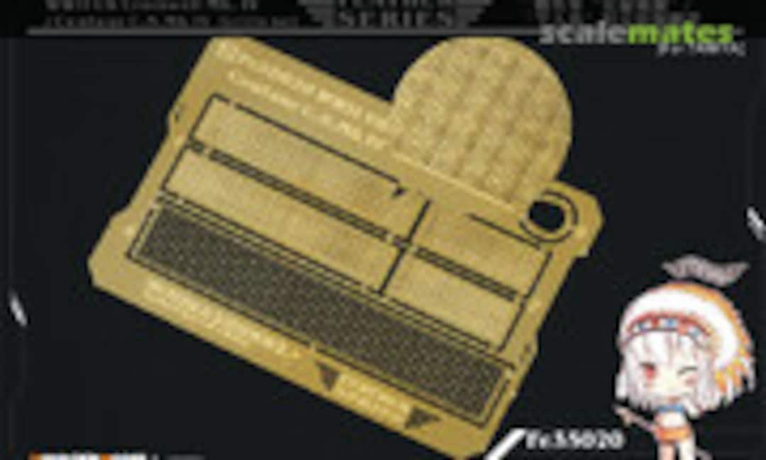 1:35 WWII UK Cromwell Mk.IV or Centaur C.S.Mk IV Grills set (Tamiya) (Voyager Model FE35020) FE35020