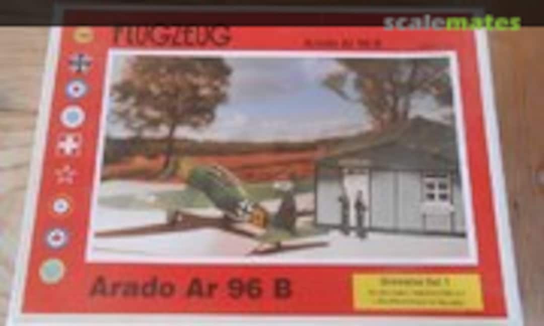 Arado Ar96 + Luftwaffenbaracke (Flugzeug 1029)