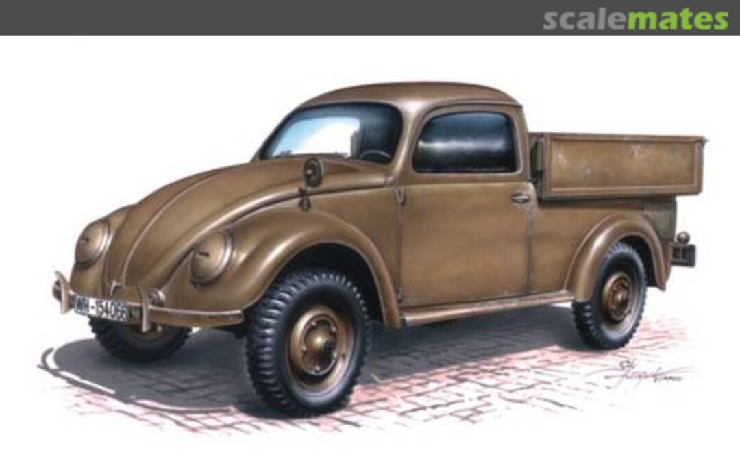 Boxart VW Type 82 pick Up conversion set 8025 CMK