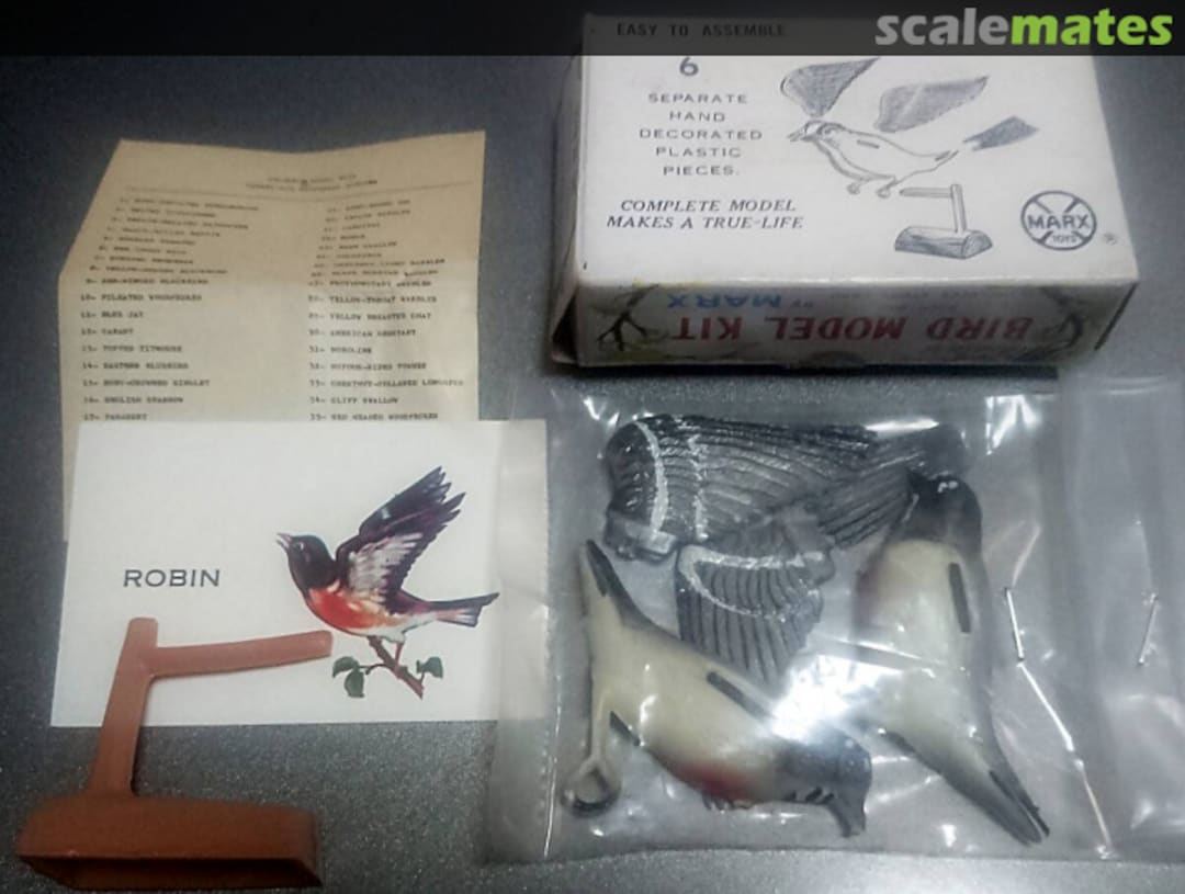 Contents Robin HK 6157-22 Marx Toy Company Contents Robin HK 6157-22 Marx Toy Company