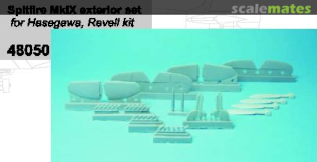 Boxart Supermarine Spitfire Mk.IXc exterior set GRF48050 Griffon Model Accessories Boxart Supermarine Spitfire Mk.IXc exterior set GRF48050 Griffon Model Accessories