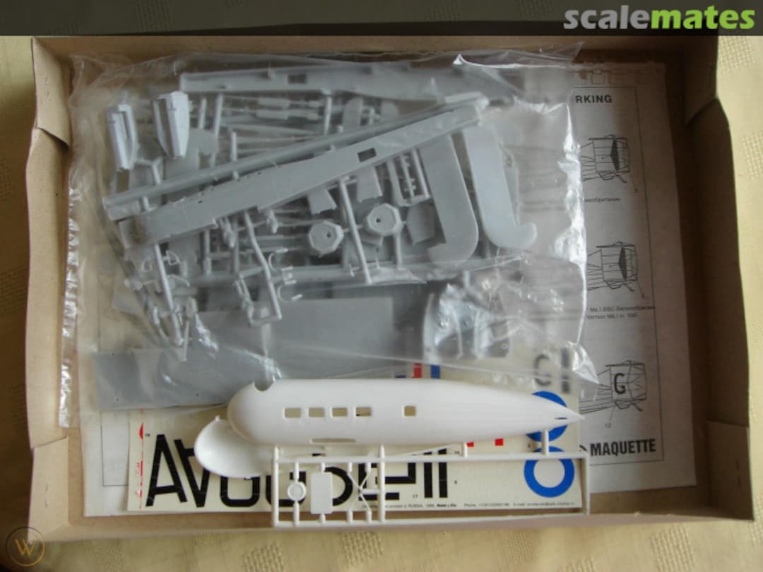 Contents Vickers 66 Vimy Commercial MQ-7222 Maquette Contents Vickers 66 Vimy Commercial MQ-7222 Maquette