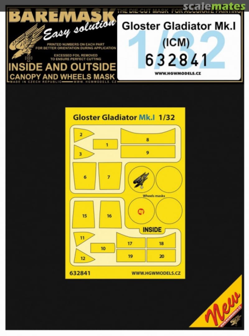 Boxart Gloster Gladiator Mk.I 632841 HGW Models Boxart Gloster Gladiator Mk.I 632841 HGW Models