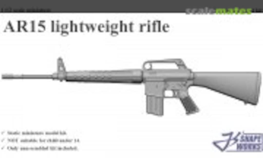 1:12 AR15 lightweight rifle (Js' Shapeworks JS12A017)
