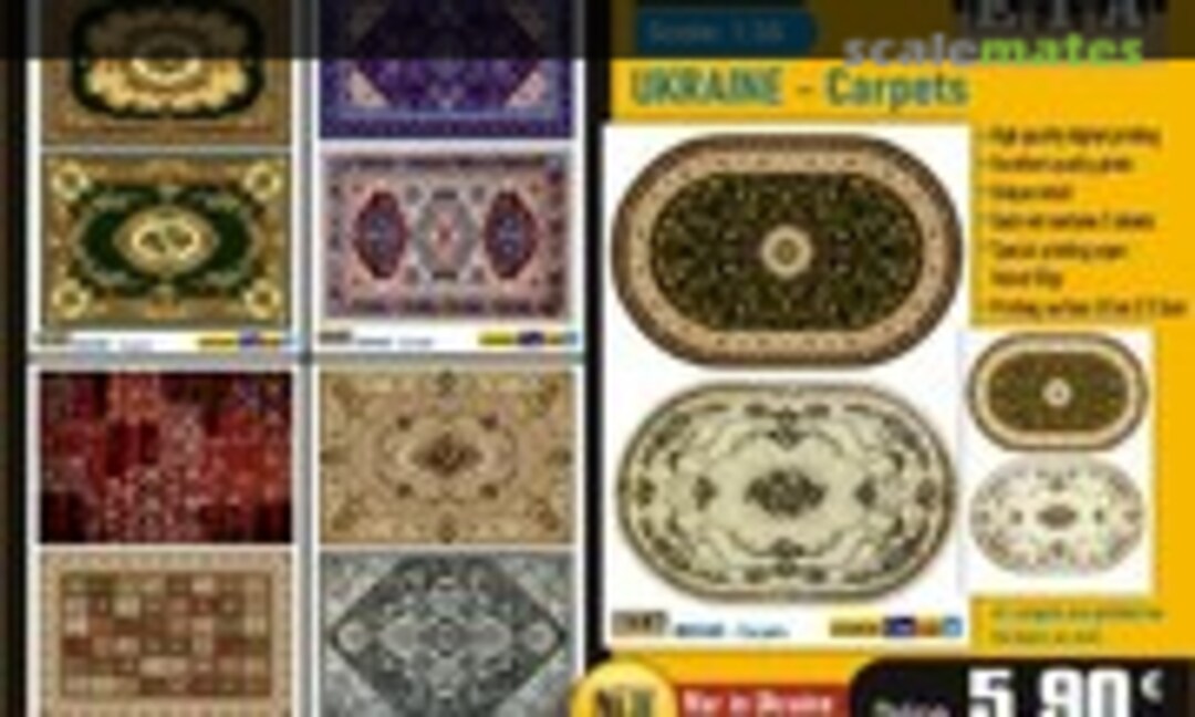 1:35 Carpets (ETA Diorama Accessories 342) 342
