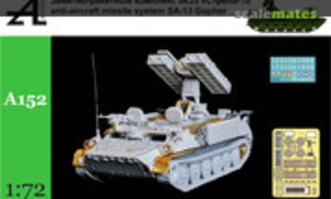 1:72 Anti-aircraft missile system SA-13 "9K35 Strela-10" (Alex Miniatures A152) A152