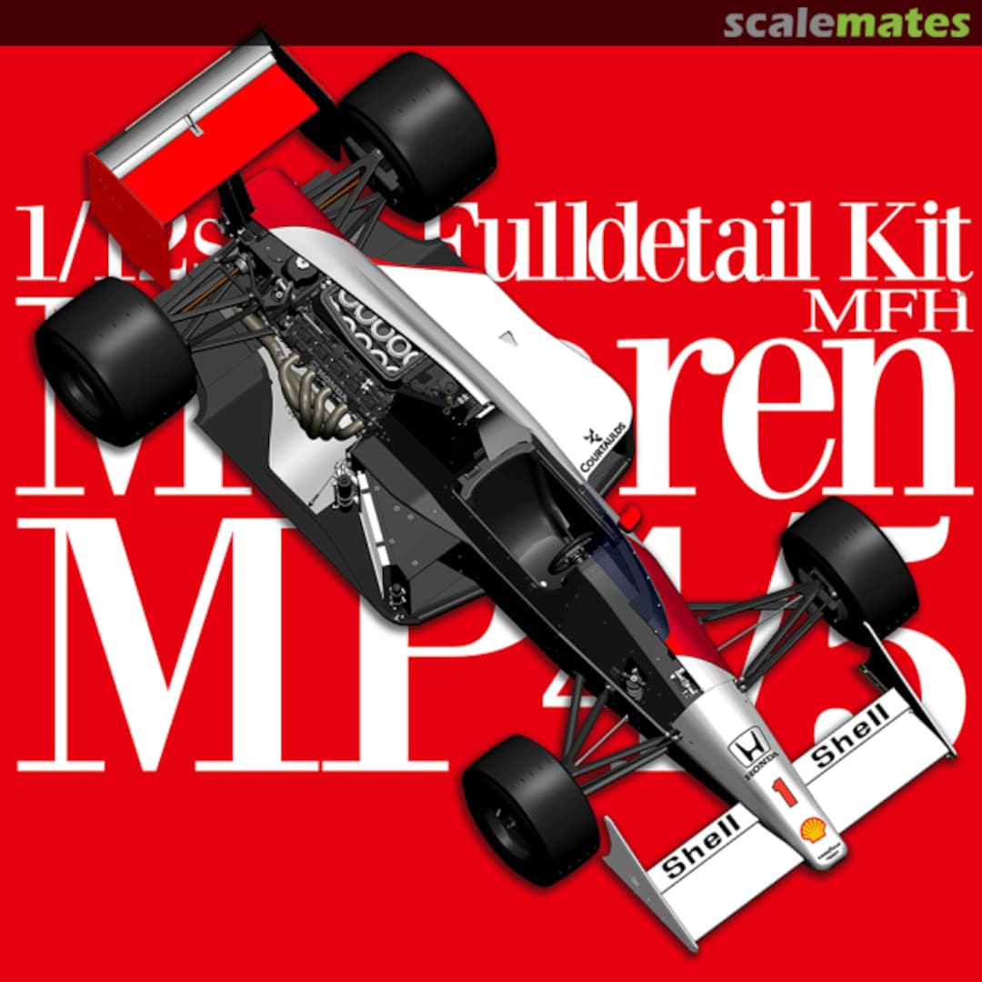Boxart McLaren MP4/5 K-832 Model Factory Hiro Boxart McLaren MP4/5 K-832 Model Factory Hiro