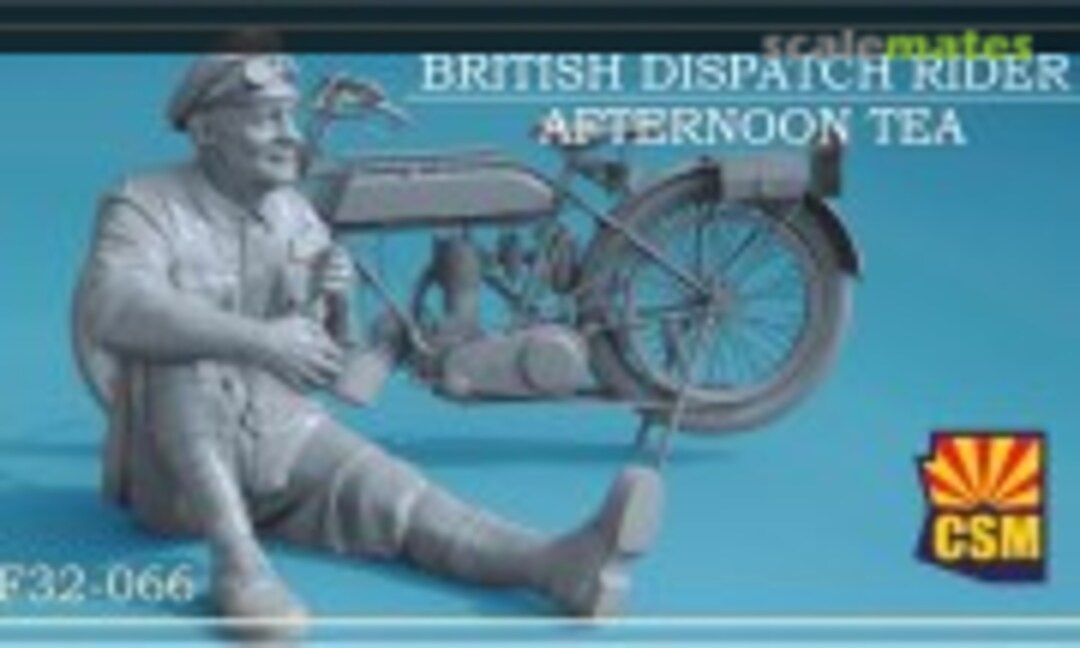 1:32 British Dispatch Rider afternoon tea (Copper State Models F32-066) F32-066