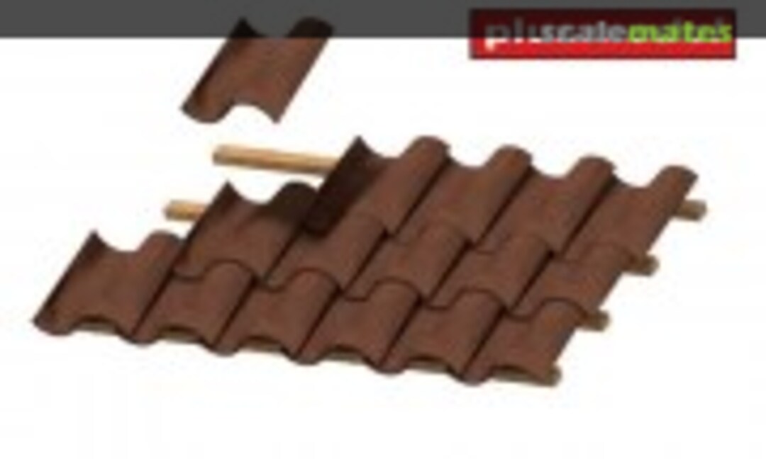 1:35 Roof tiles italian type II (PlusModel 605) 605