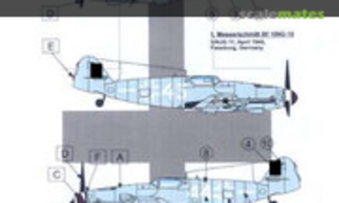 1:72 Messerschmitt Bf 109 G-10, Part I (LF Models C7254) C7254