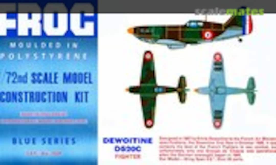 1:72 Dewoitine D520C Fighter (FROG 155P) 155P