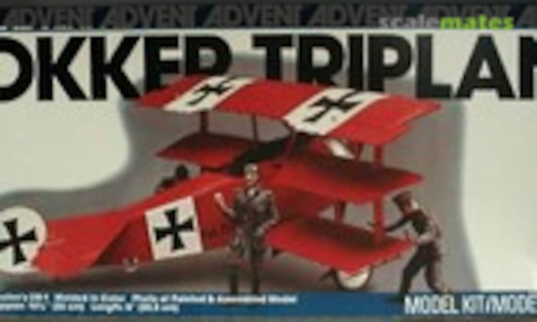 1:28 Fokker Triplane (Advent 3421)