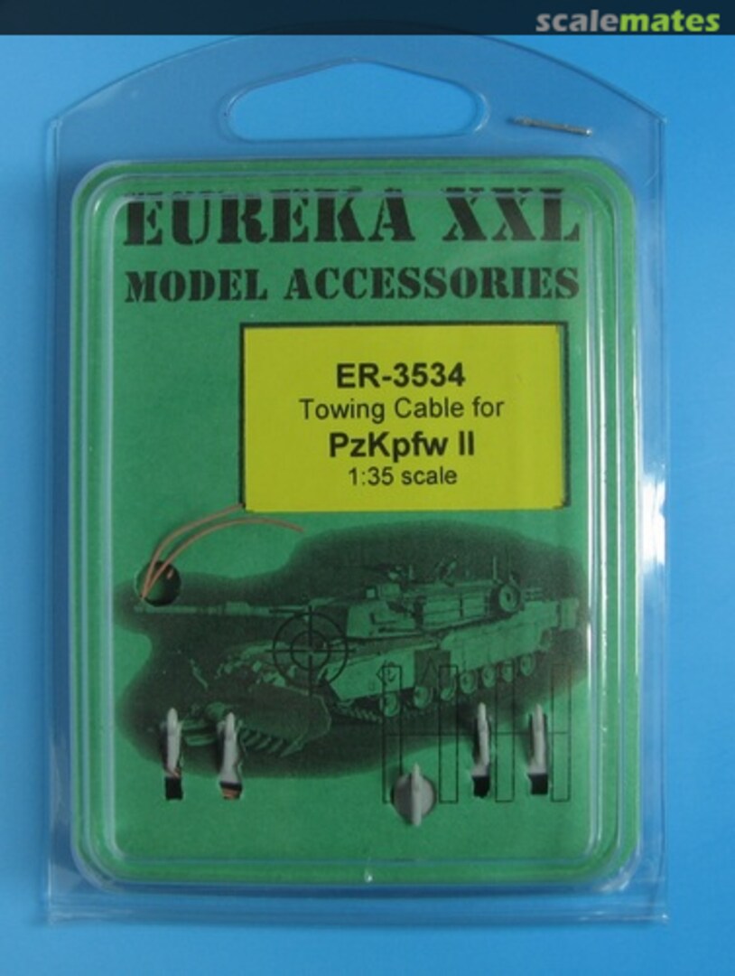 Boxart PzKpfw II Towing Cable ER-3534 Eureka XXL Boxart PzKpfw II Towing Cable ER-3534 Eureka XXL