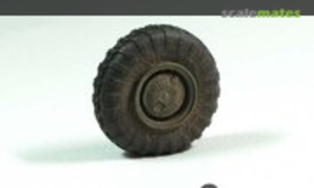 1:35 Russian BTR-80 APC Weighted Road Wheels(Narrow) - Trumpeter (E.T. Model ER35-058) ER35-058