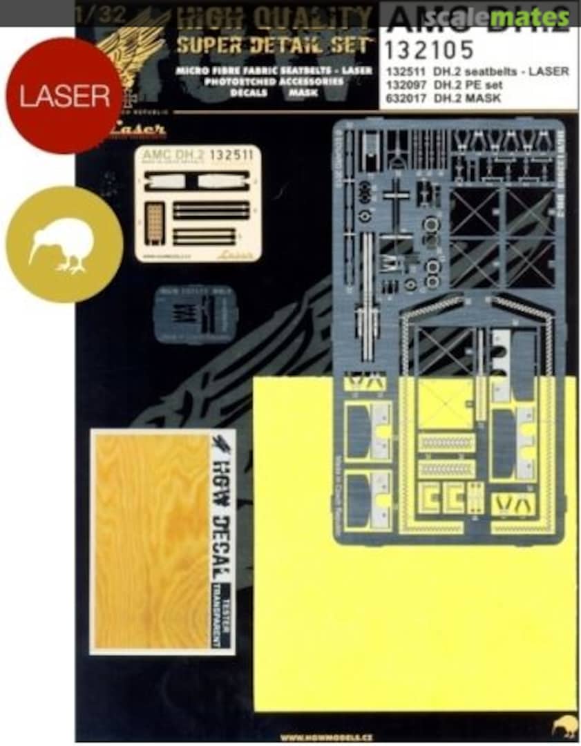 Boxart AMC DH.2 - Super Detail Set 132105 HGW Models Boxart AMC DH.2 - Super Detail Set 132105 HGW Models
