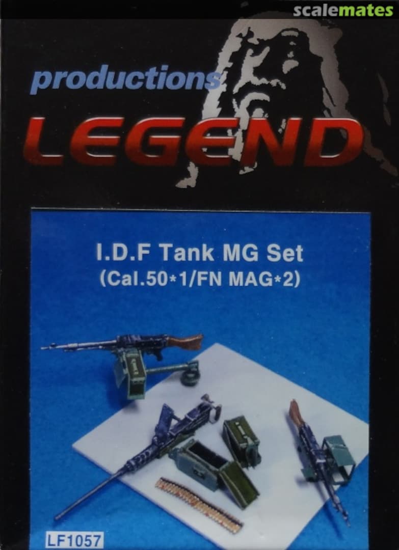 Boxart IDF Tank Machine Gun Set LF1057 Legend Productions Boxart IDF Tank Machine Gun Set LF1057 Legend Productions