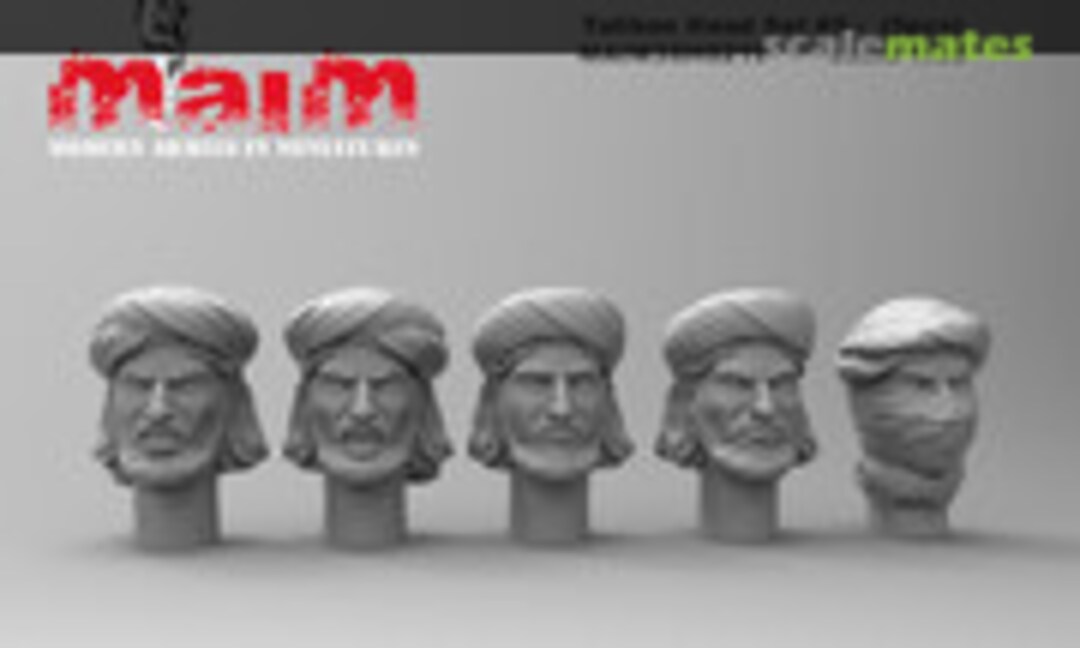 1:35 Taliban Head Set #5 (MAiM MAIM35H0219) MAIM35H0219