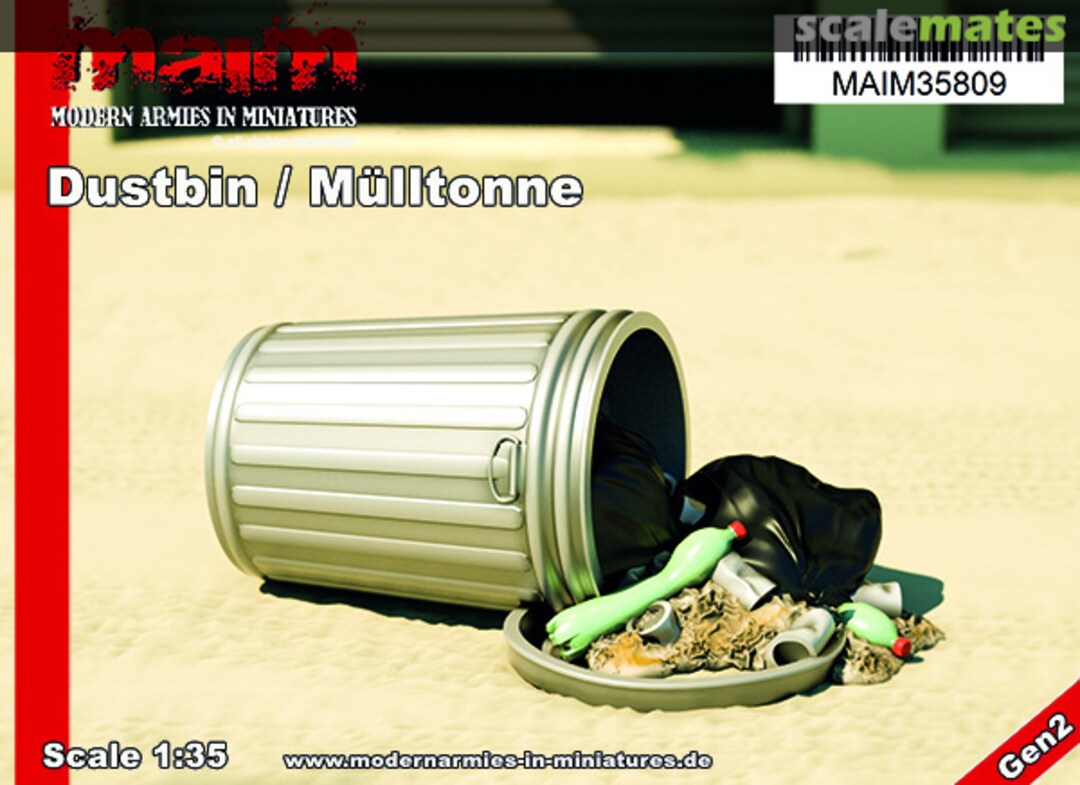 Boxart Dustbin - Mülltonne MAIM35809 MAiM Boxart Dustbin - Mülltonne MAIM35809 MAiM