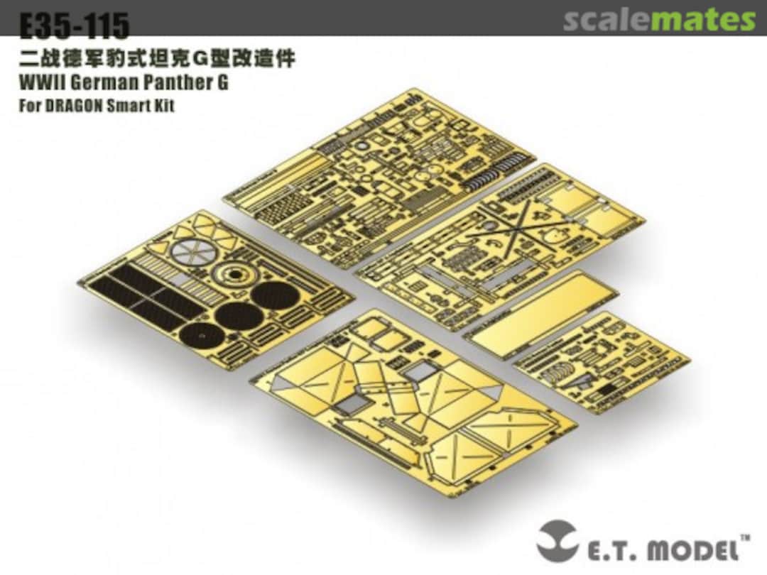 Boxart Panther Ausf. G E35-115 E.T. Model Boxart Panther Ausf. G E35-115 E.T. Model