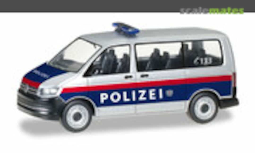 1:87 VW T6 Bus &quot;Police department Austria&quot; (A) (Herpa 092883)