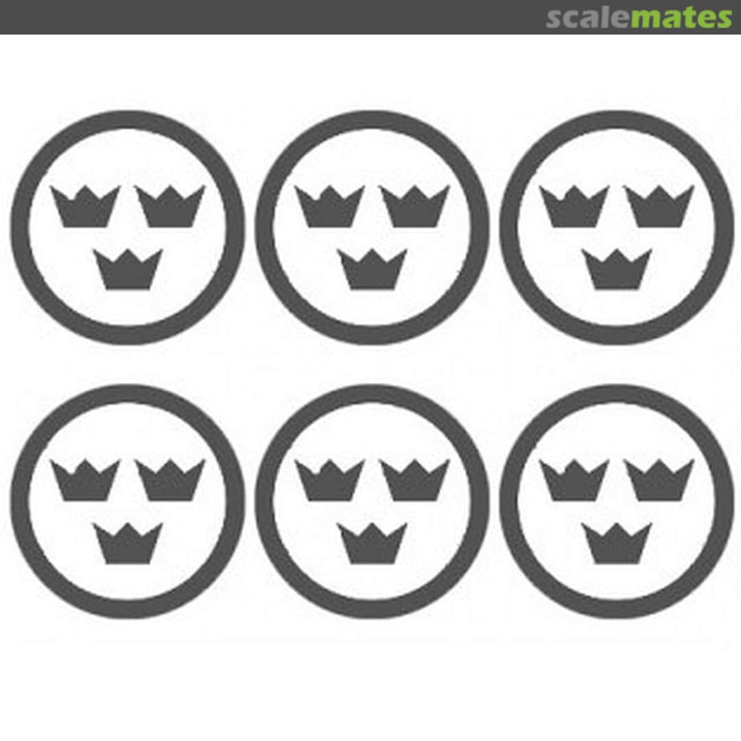 Boxart Paint mask Saab JAS39 national insignias MMK4906 Maestro Models Boxart Paint mask Saab JAS39 national insignias MMK4906 Maestro Models