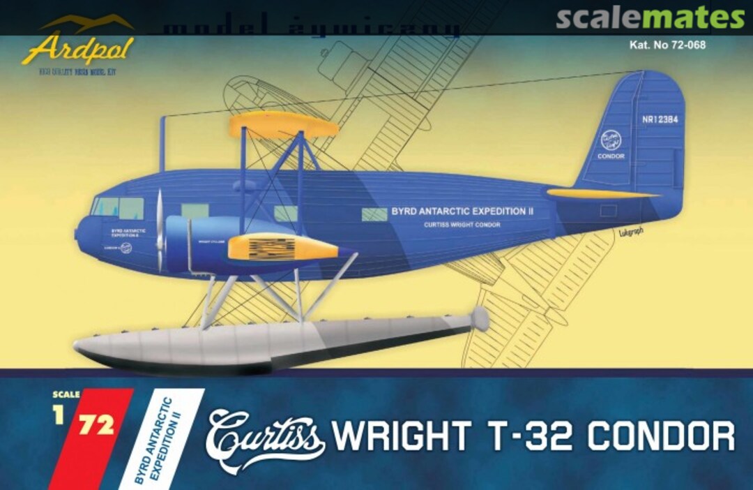 Boxart Curtiss Wright T-32 Condor 72-068 Ardpol