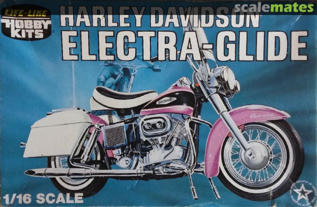 Boxart Harley-Davidson Electra-Glide M157 LIFE-LIKE Hobby Kits Boxart Harley-Davidson Electra-Glide M157 LIFE-LIKE Hobby Kits