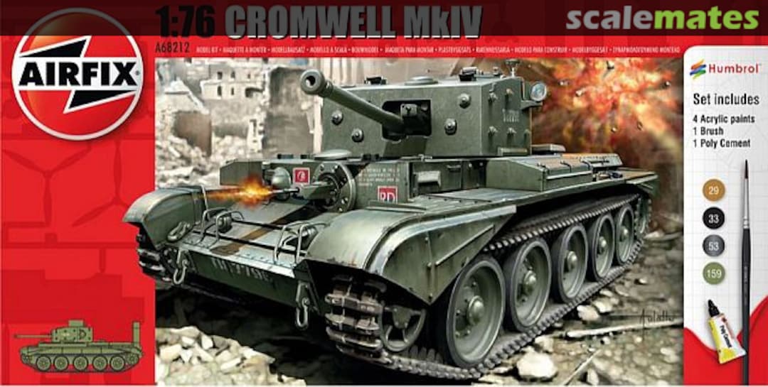 Boxart Cromwell MkIV A68212 Airfix Boxart Cromwell MkIV A68212 Airfix
