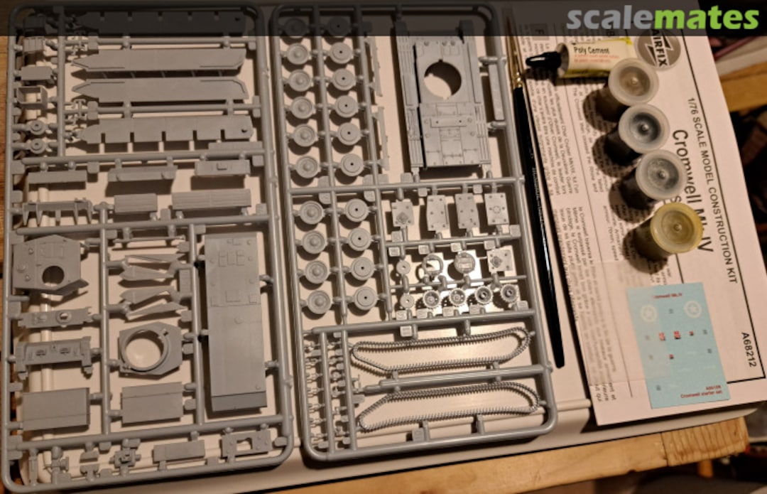 Contents Cromwell MkIV A68212 Airfix Contents Cromwell MkIV A68212 Airfix