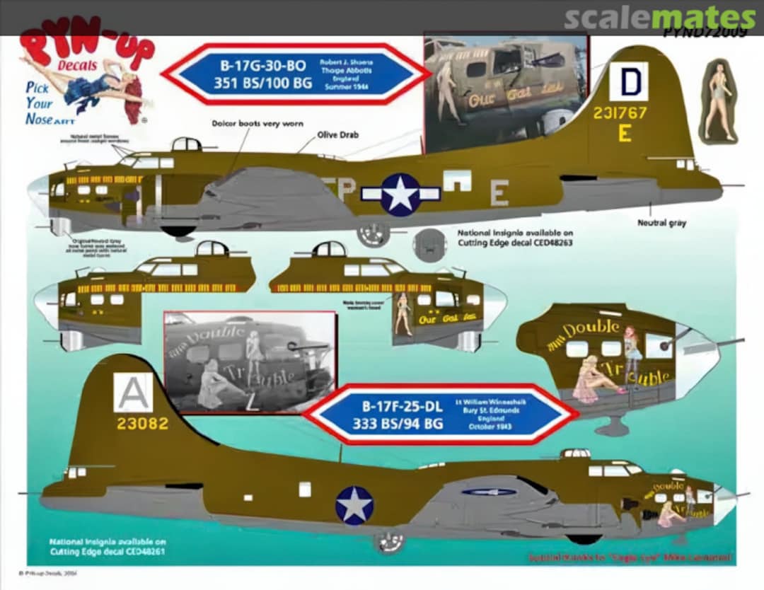 Boxart Fortress Chicks Part 3 PYND72009 Pyn-Up Decals Boxart Fortress Chicks Part 3 PYND72009 Pyn-Up Decals