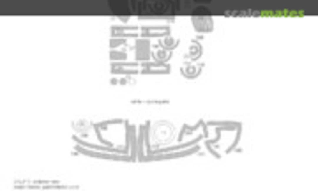 1:48 B-26C-50 Invader EXPERT kabuki masks (New Ware NWAM0738) NWAM0738