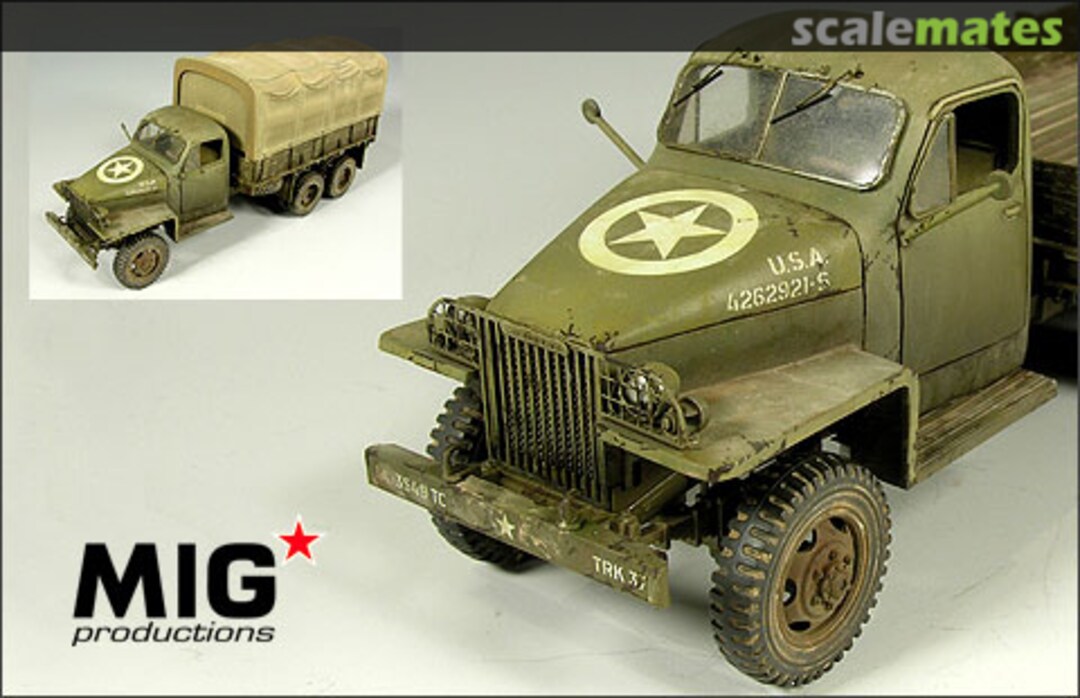 Boxart U.S. Studebaker Closed Cab MP 48-196 MIG Productions Boxart U.S. Studebaker Closed Cab MP 48-196 MIG Productions