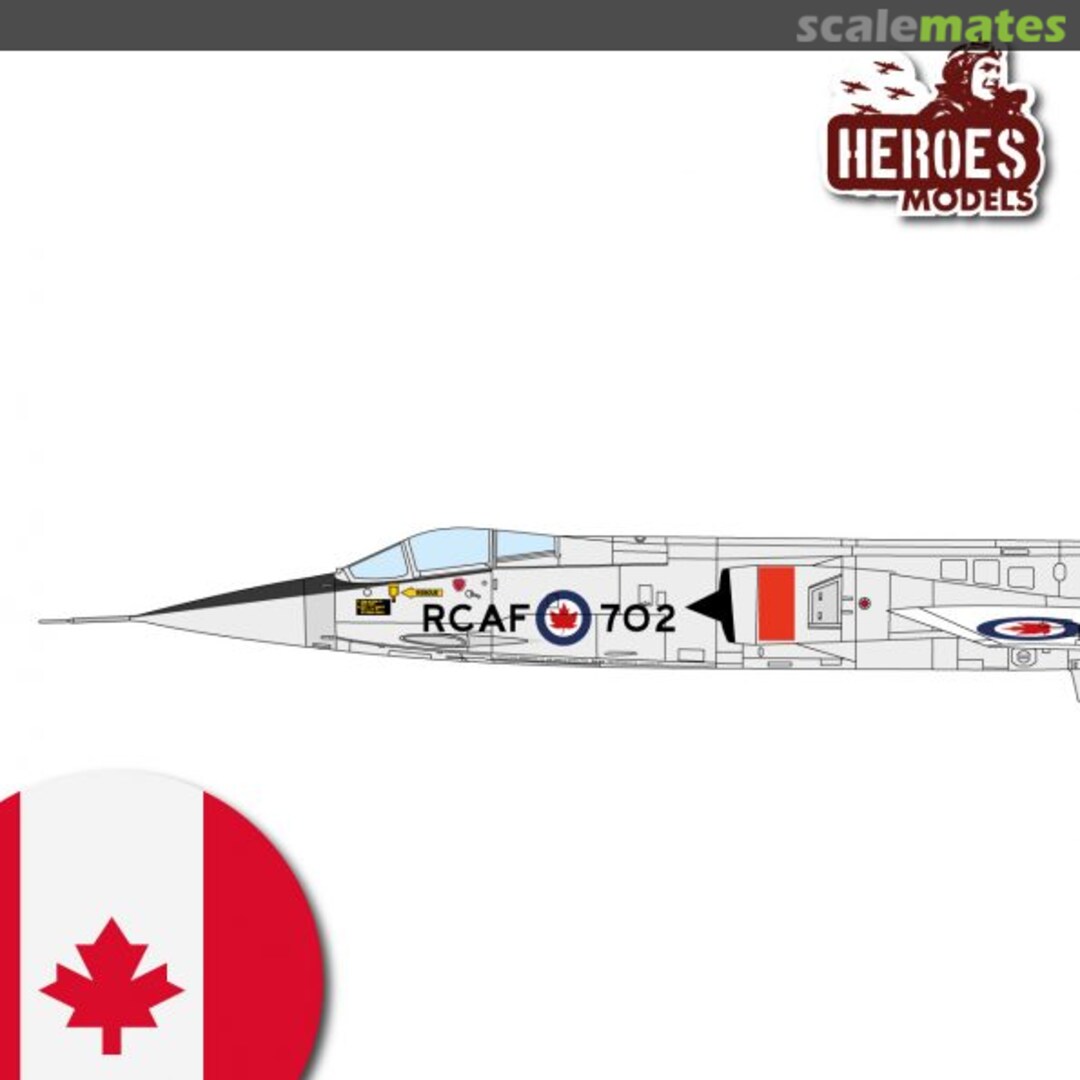 Boxart CF-104 | Royal Canadian AF HM-OS14423 Heroes Models Boxart CF-104 | Royal Canadian AF HM-OS14423 Heroes Models