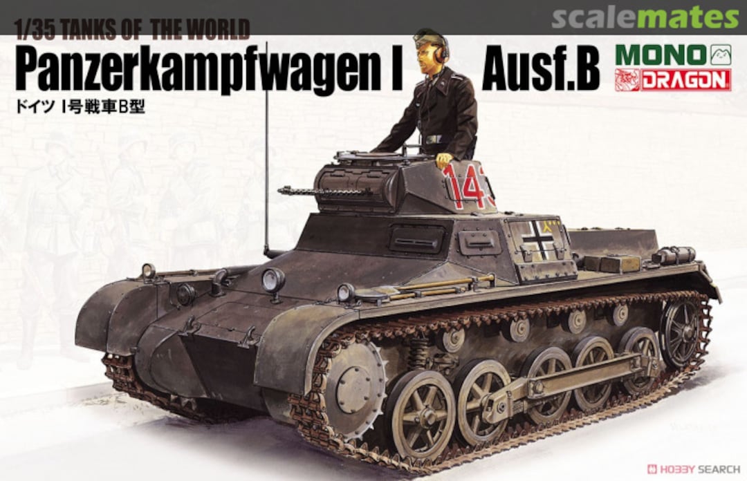 Boxart Pz.Kpfw.I Ausf. B MD001 MONO X Dragon