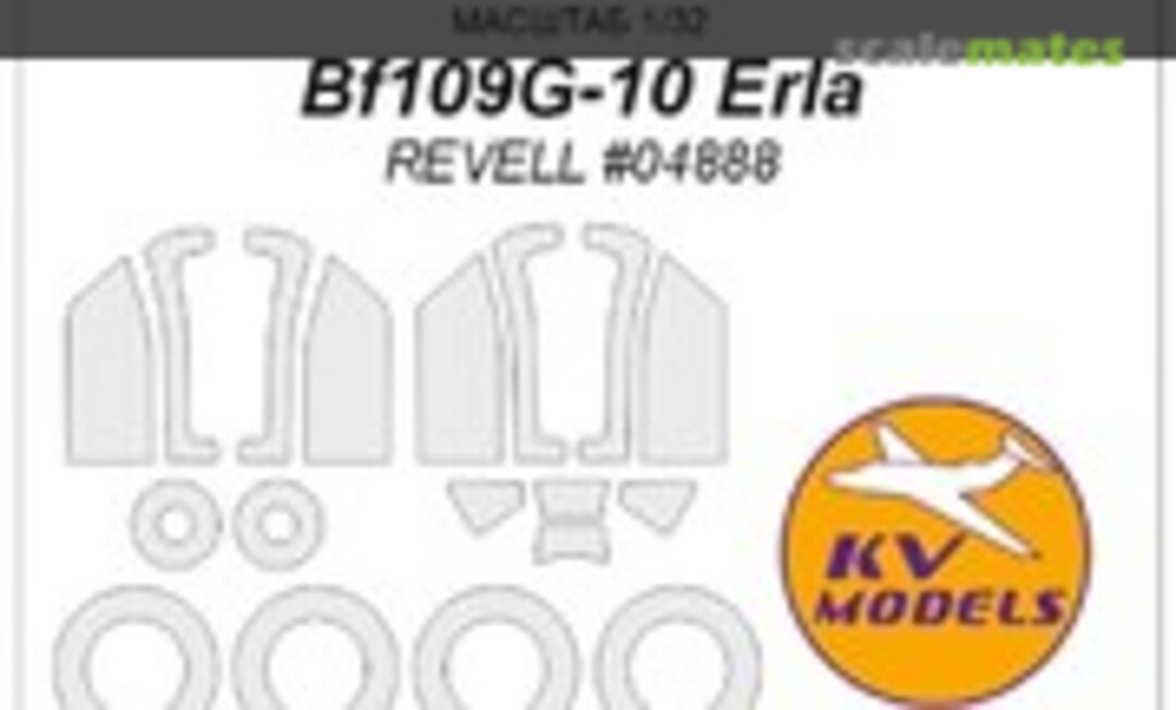 1:32 Bf109G-10 Erla masks (KV Models 32029) 32029