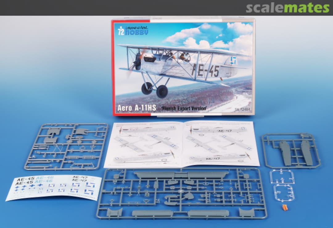 Contents Aero A-11HS SH72464 Special Hobby