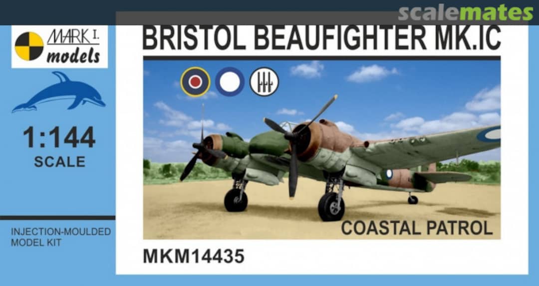 Boxart Bristol Beaufighter Mk.IC MKM14435 Mark I Models Boxart Bristol Beaufighter Mk.IC MKM14435 Mark I Models