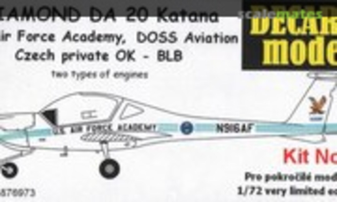 1:72 Diamond DA 20 Katana (Decarli Model 6) 6