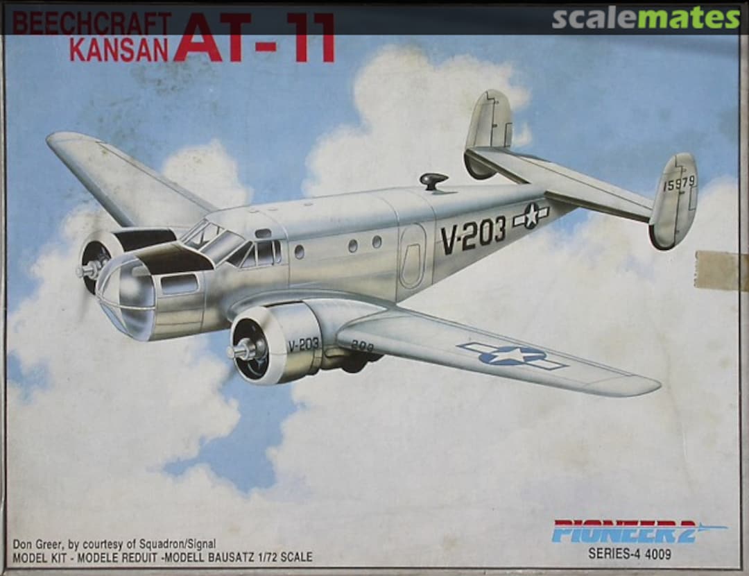 Boxart Beechcraft AT-11 Kansan 4-4009 Pioneer 2 Boxart Beechcraft AT-11 Kansan 4-4009 Pioneer 2